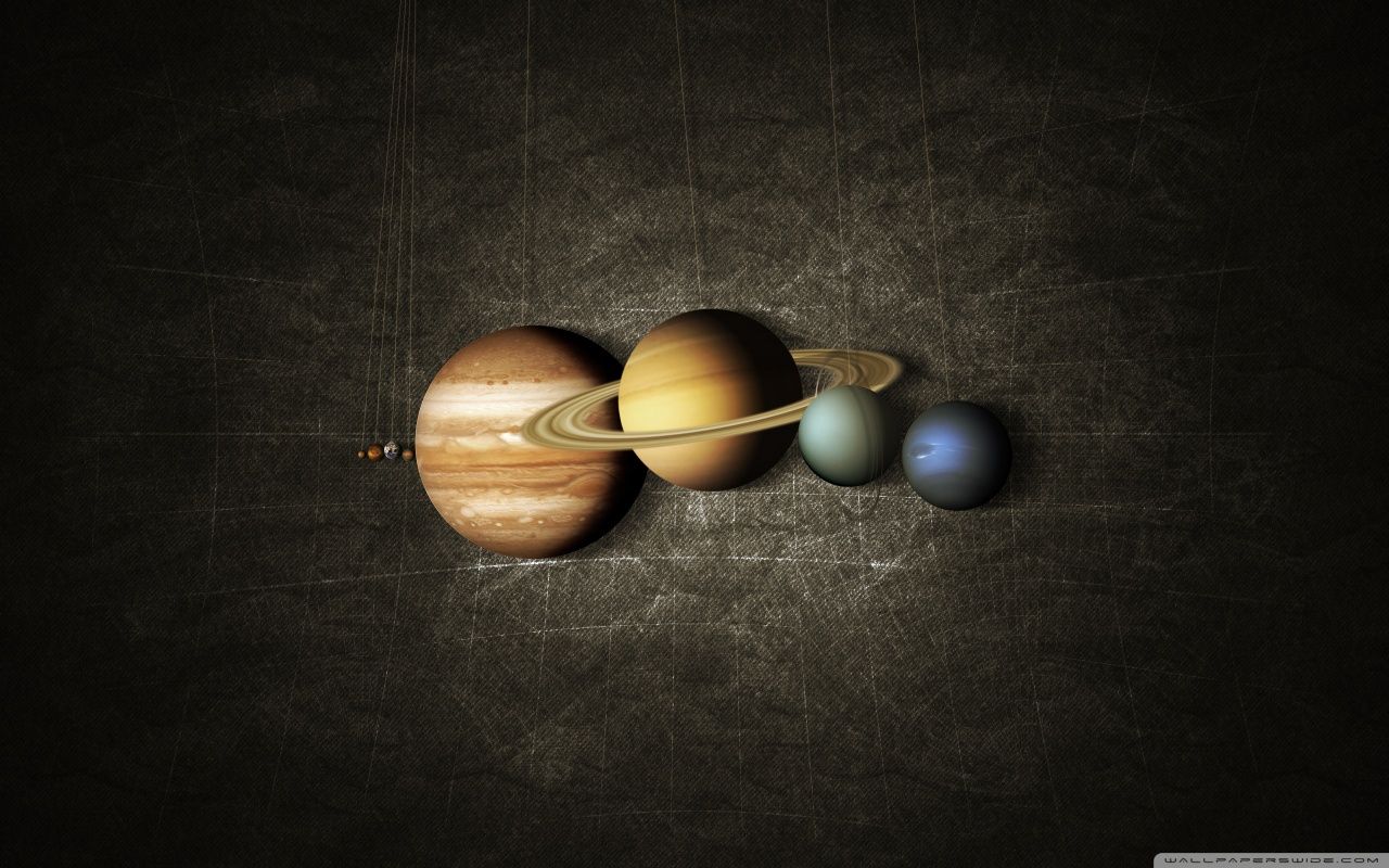 Solar System Planets HD desktop wallpaper High Definition