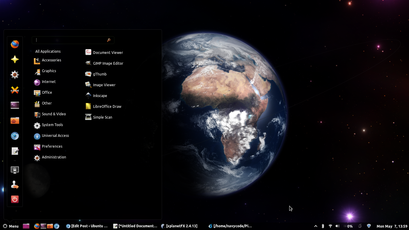 XplanetFX 2.4.13 : Cool Real-Time and Dynamic Desktop Wallpapers ...