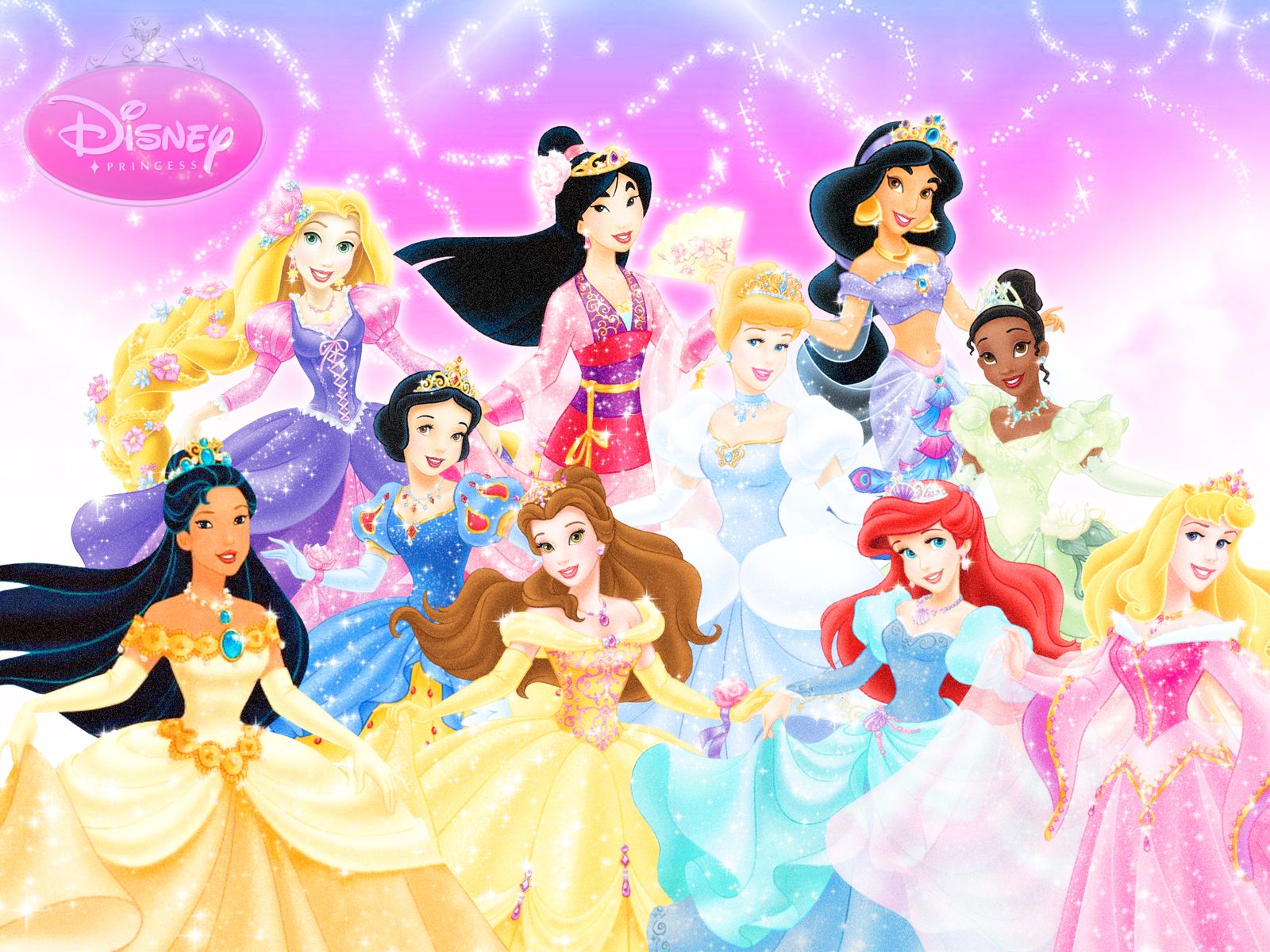 Ten Official Disney Princesses - Disney Princess Wallpaper