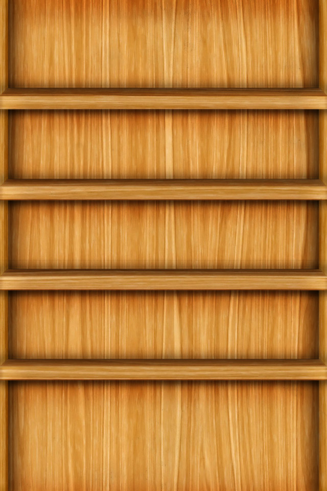 Bookshelf wallpaper for iPhone 5 iPhone Photo & Video apps by