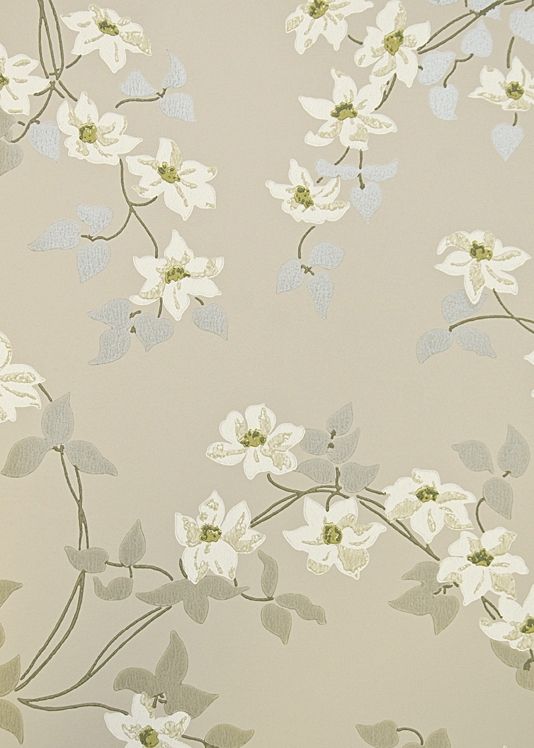 Malleny Floral Wallpaper | Nina Campbell Montacute range