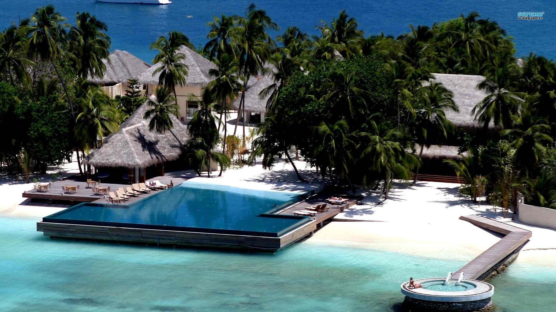 Beach Resort In The Maldives >> HD Wallpaper, get it now!