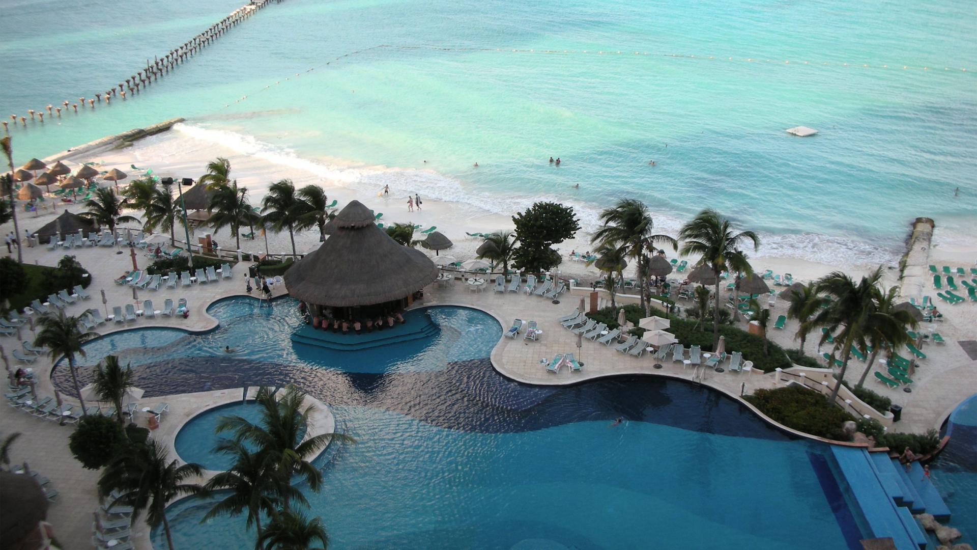 Cancun Mexico Beach Resort HD Wallpaper Archives - HD Wallpapers ...