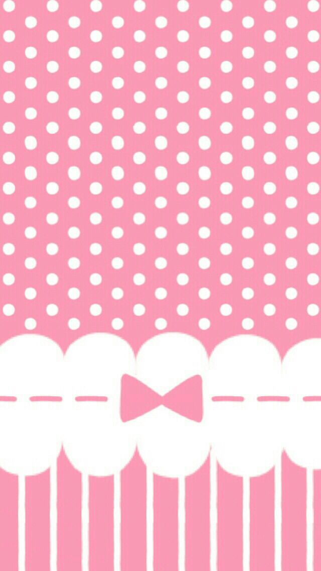 Polka-dots + Bows and ribbons + The color pink = every girly ...