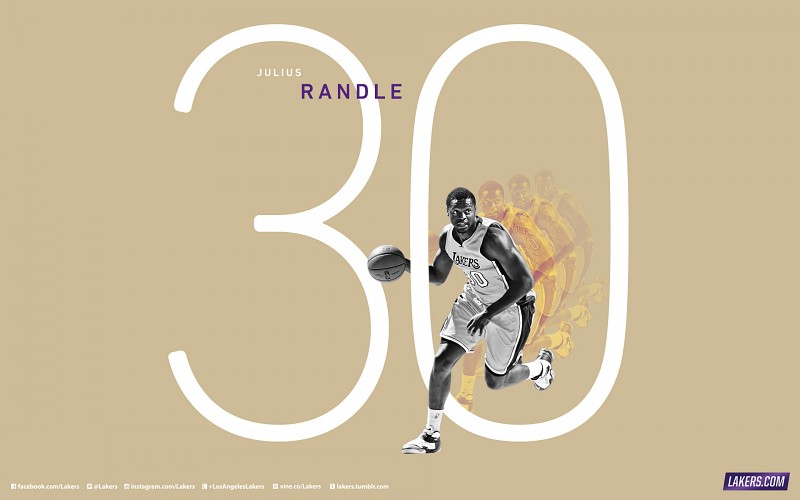 Julius Randle 30 LA Lakers 2015 Wallpaper free desktop backgrounds ...