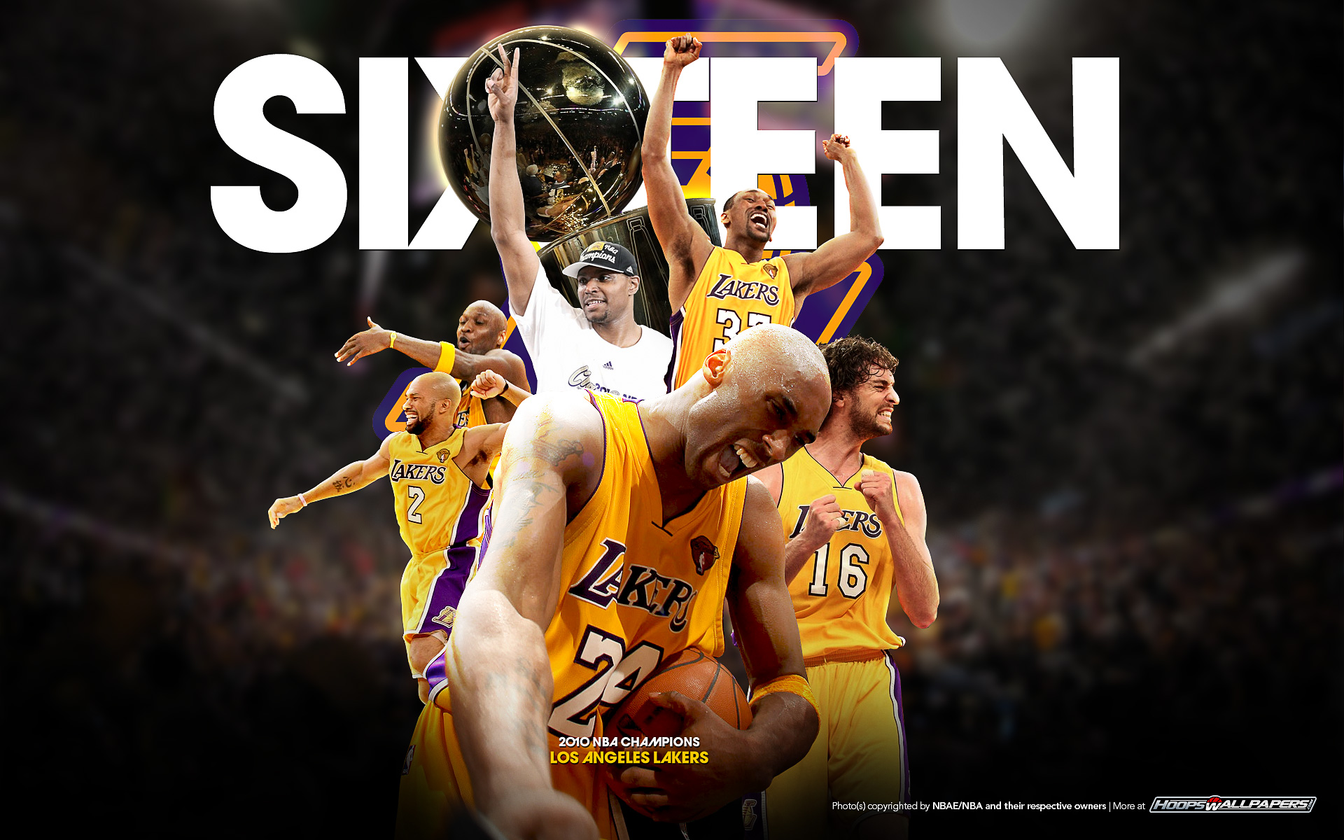 Wallpaper, wallpapers, lakers, allen, change, players, champions ...