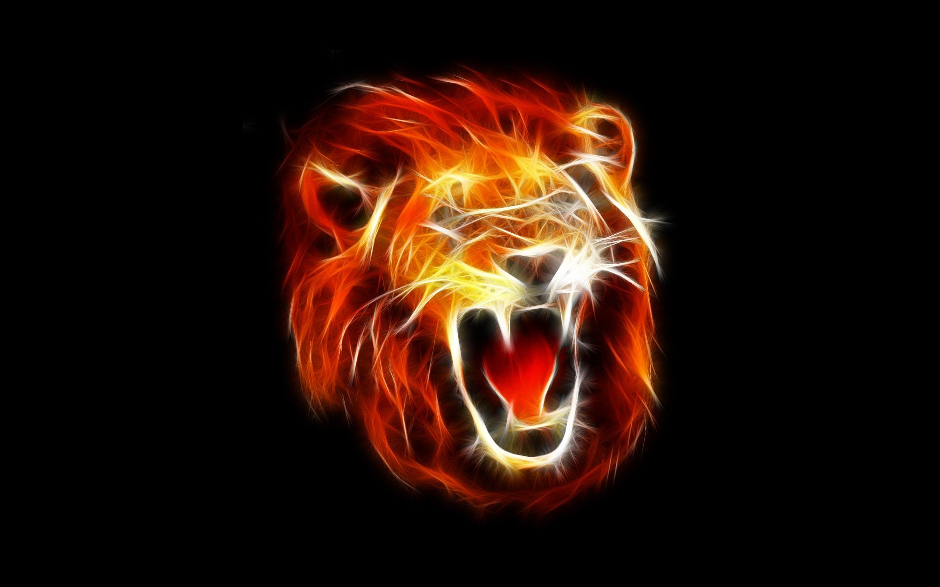 1600x900px Imagem Hd Fire Lion | #402241
