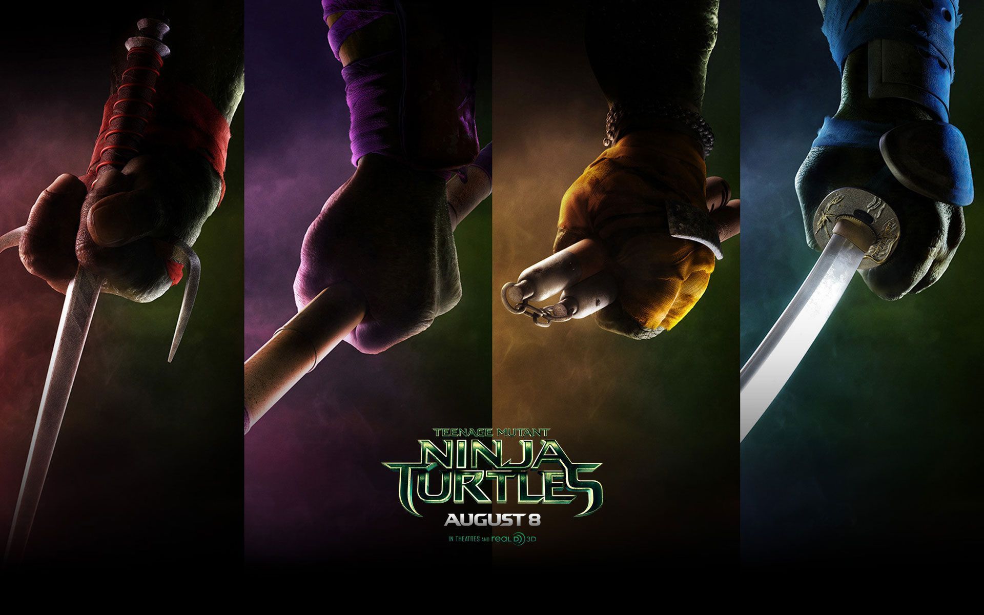 Teenage Mutant Ninja Turtles 2014 Desktop Wallpaper HD1