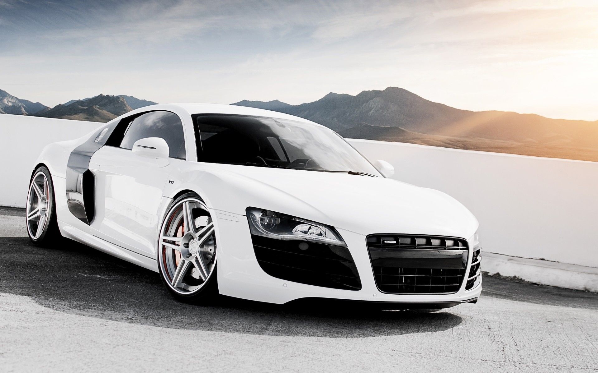Audi R8 ADV1 Wheels Wallpapers HD Backgrounds