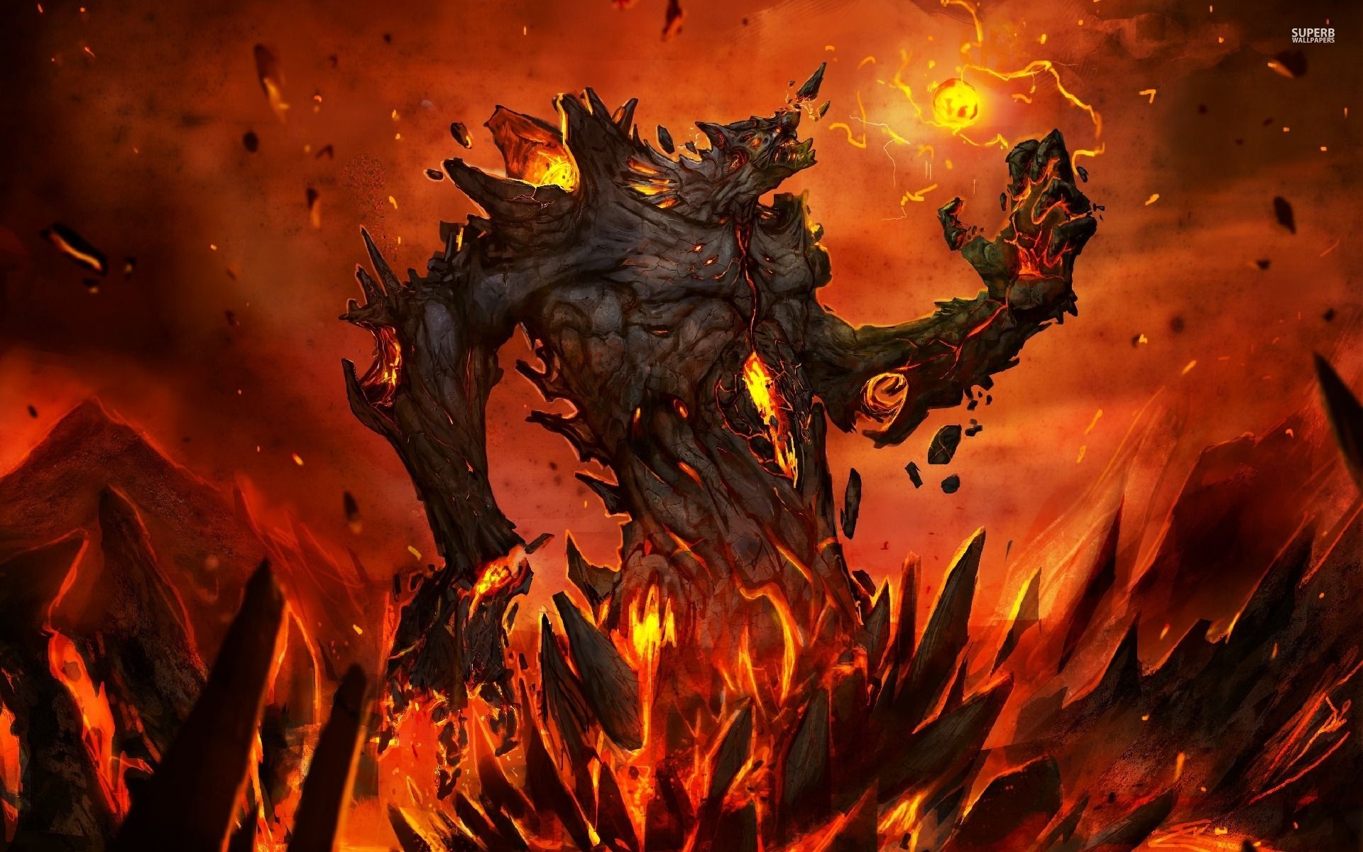 Magma Monster - TinyMonsters wallpaper - Game wallpapers - #30673