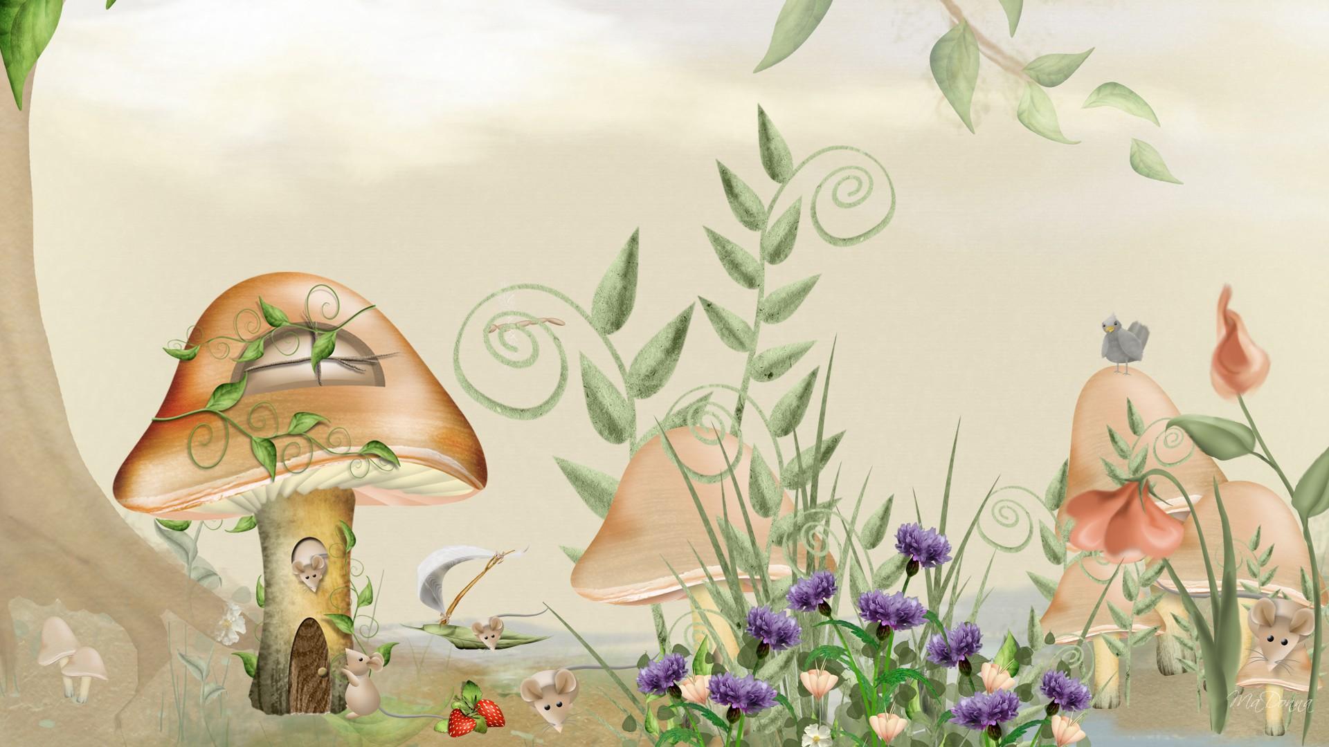 The L Of Fairy Tale Mice HD Wallpaper, get it now
