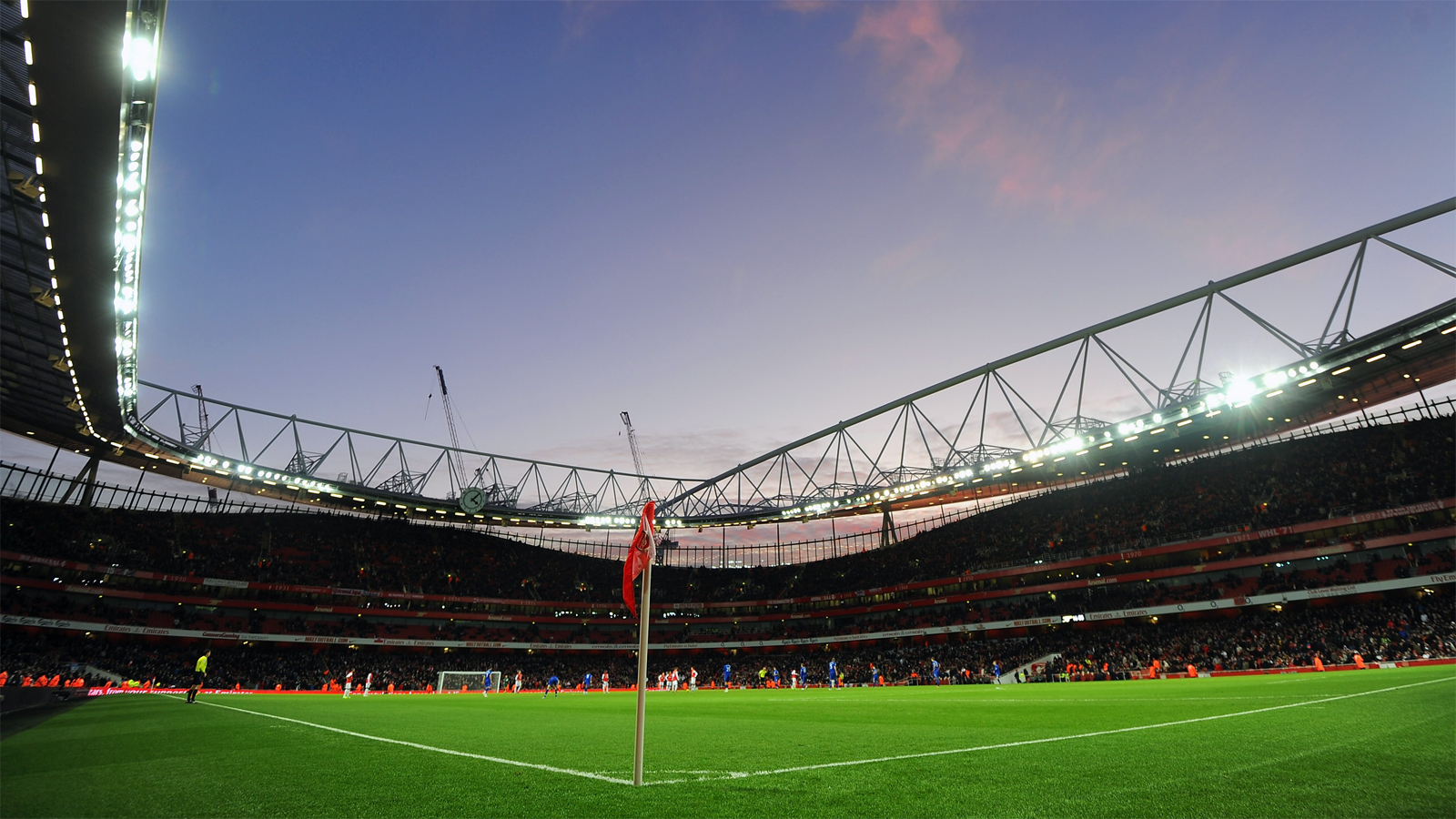Emirates Stadium Arsenal Soccer Team Champions Wallpaper