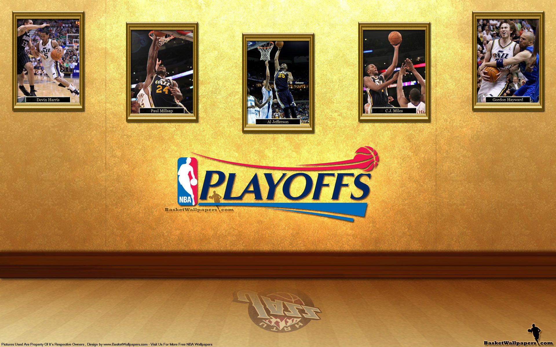 Utah Jazz See You In Playoffs 2012 Wallpaper | Basketball ...