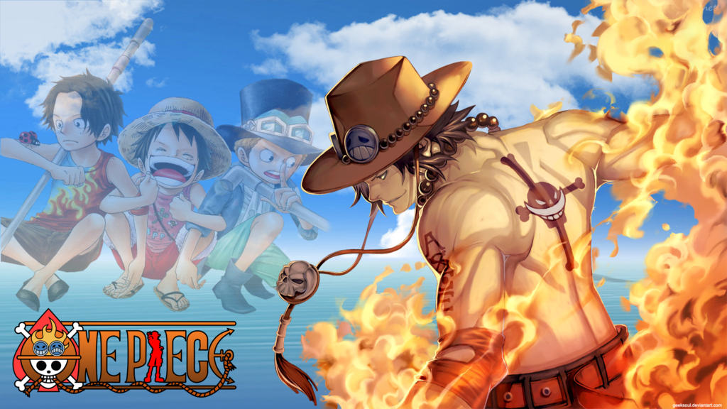 One Piece Ace HD wallpaper by GeekSoul on DeviantArt