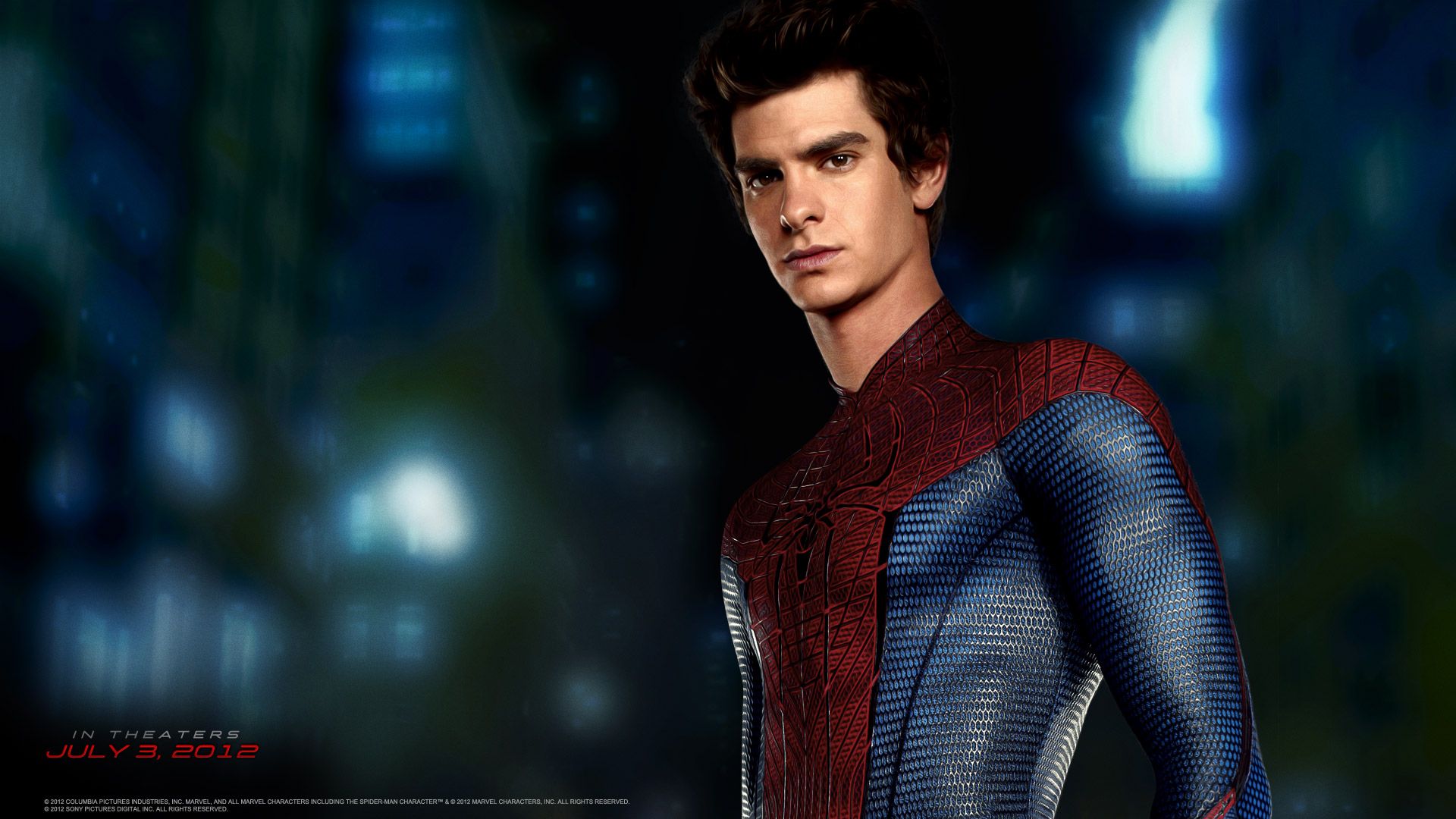 The amazing spider man 2012 peter parker wallpaper