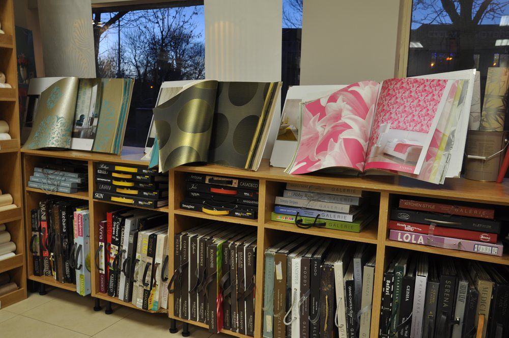 Call in and see our huge range of wallpapers in stock and in books