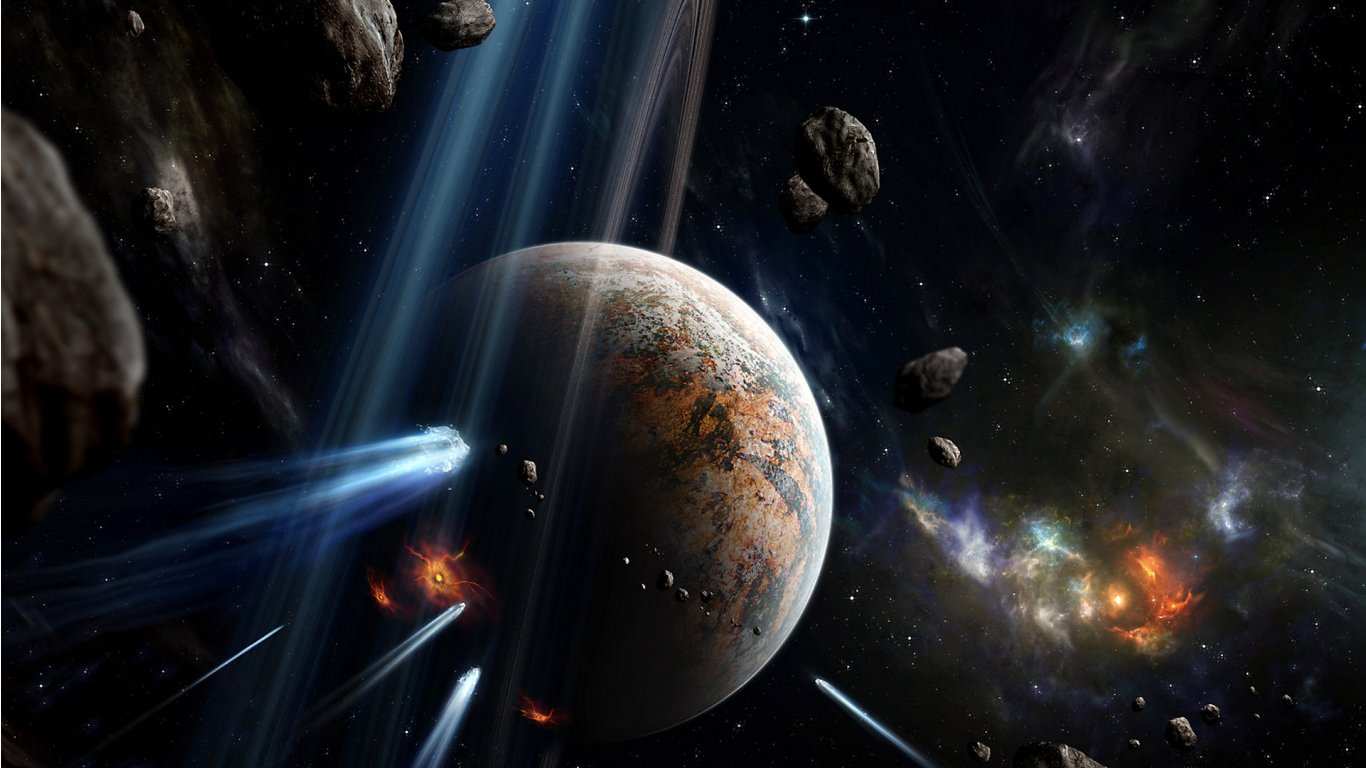 Astronaut Planet Digital Art 4K Wallpaper iPhone HD Phone #6841k