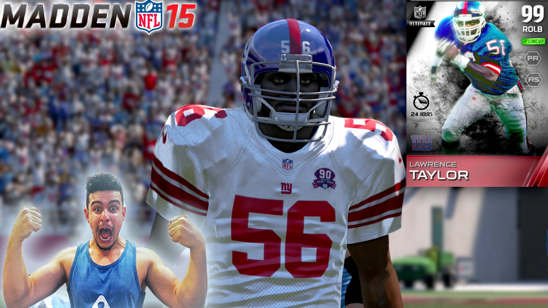 Madden 15 Ultimate Team Mode- Ep.60: Boss Lawrence Taylor Debuts ...