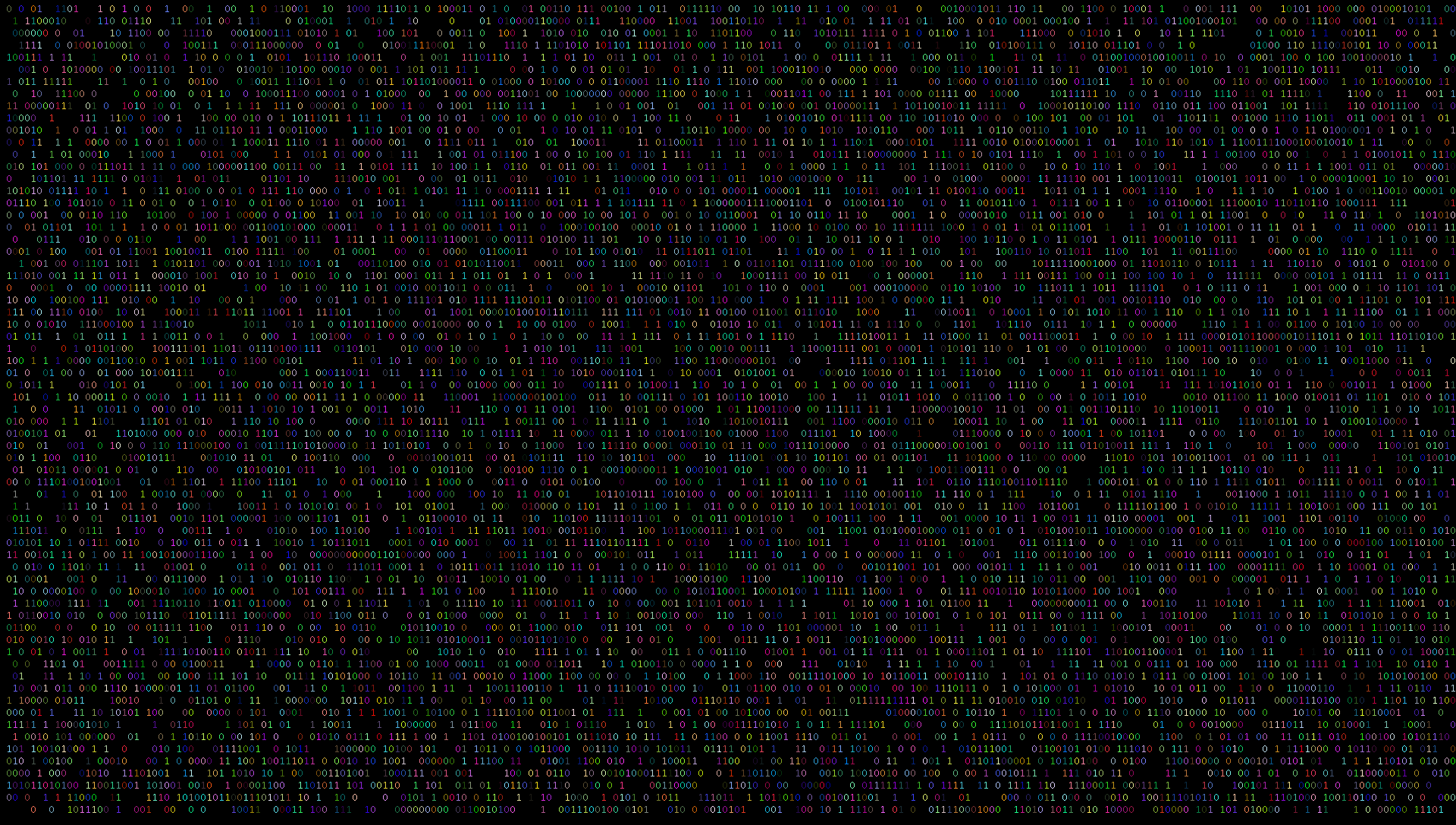Project - Random Binary Wallpaper Generator - Con's Coding