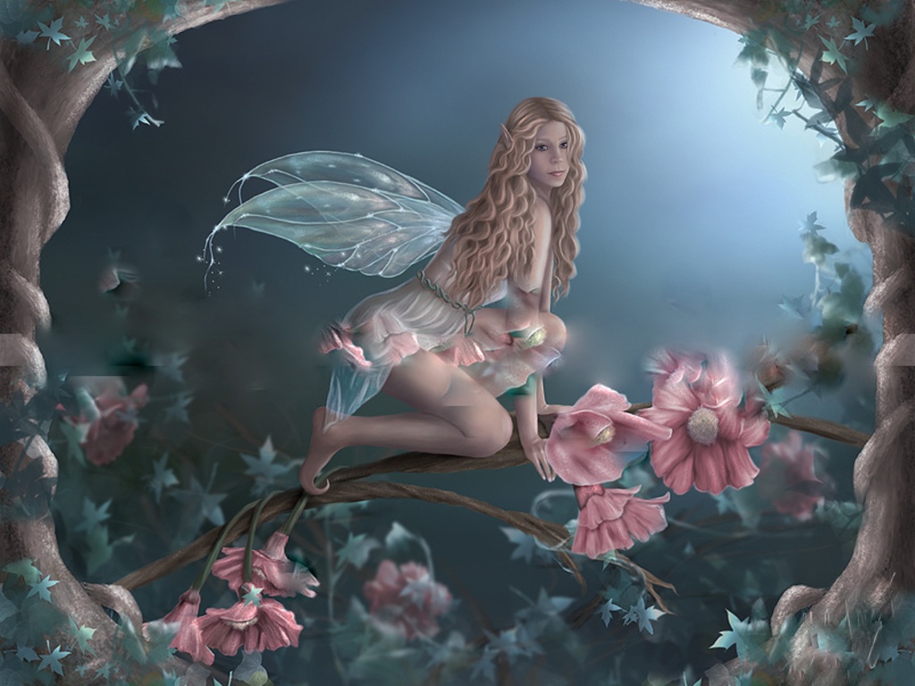 Flower Fairy Screensavers Wallpaper Free Best Hd Backgrounds