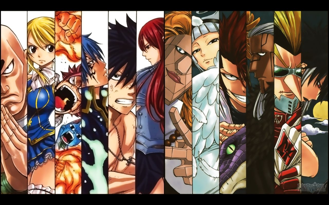 Fairy Tale Anime, Fairy Tail Group HD wallpaper