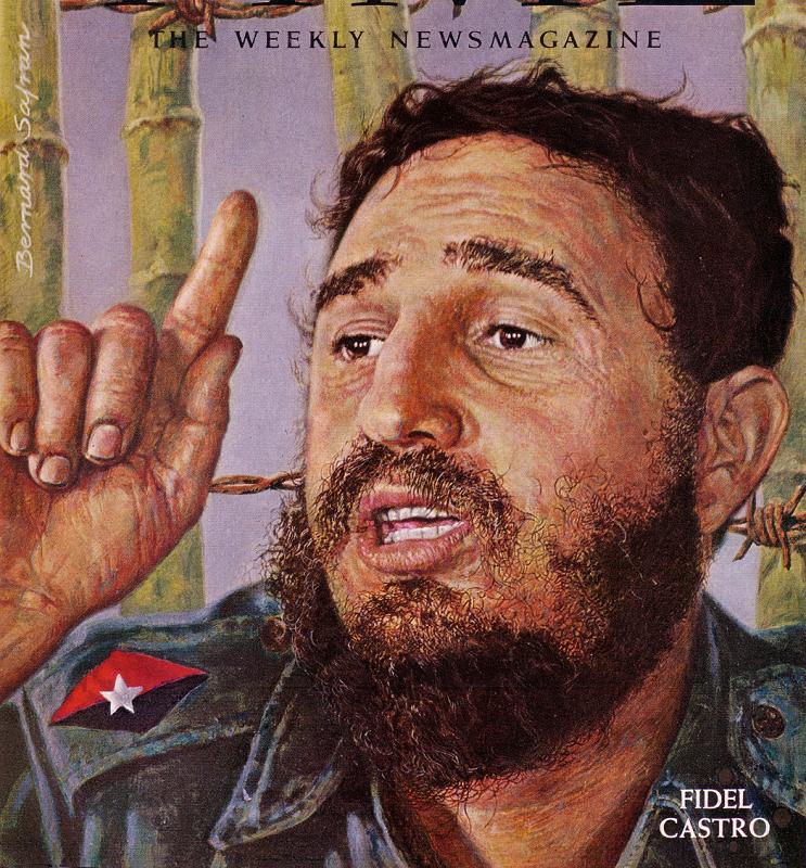 Fidel Castro by Sophia Mejia