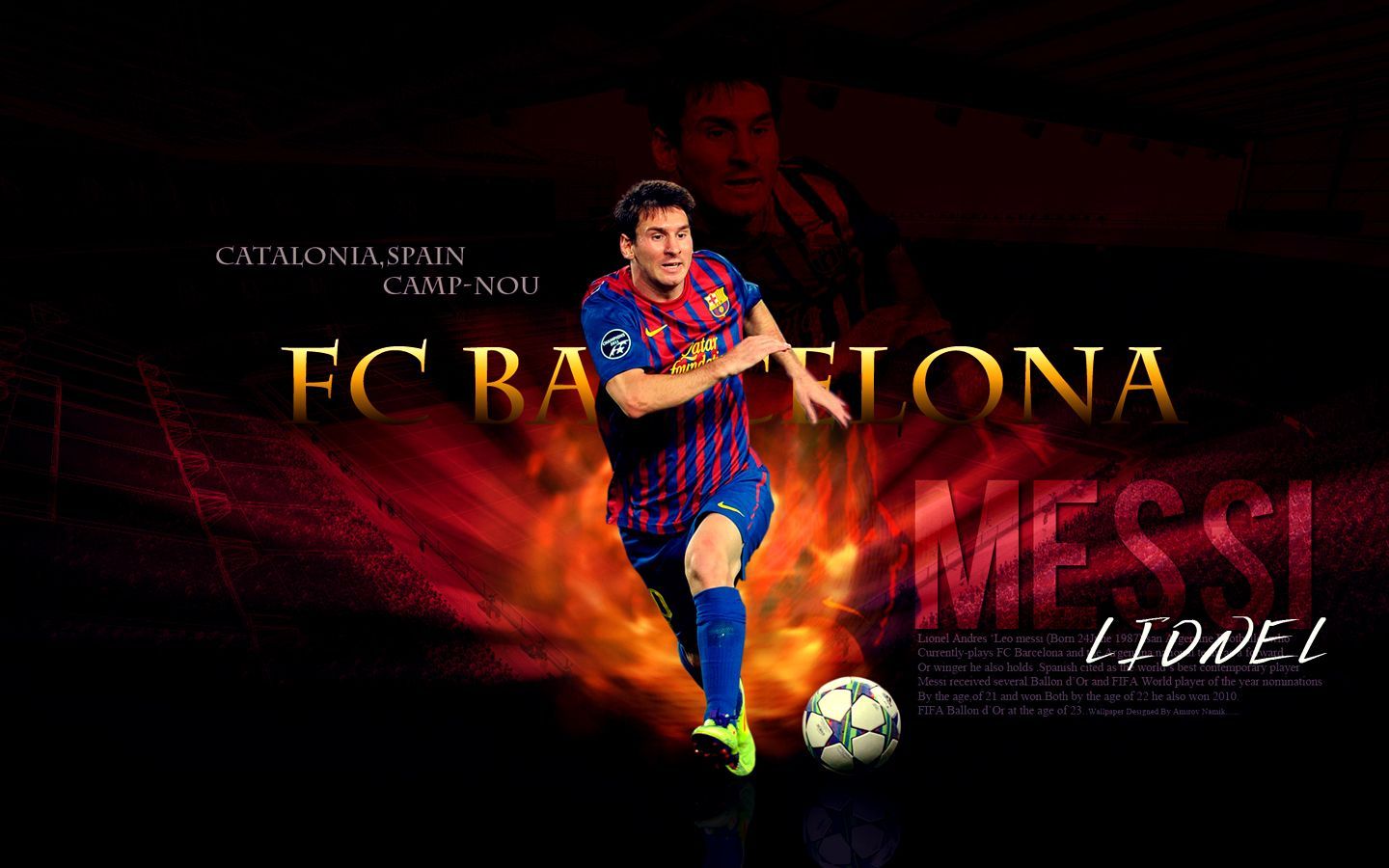 Barcelona FC Lionel Messi Wallpaper HD | Wallpicshd