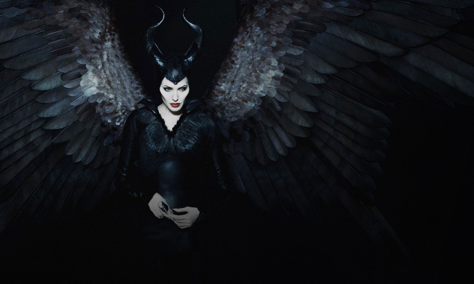 Maleficent Black Wallpaper HD1