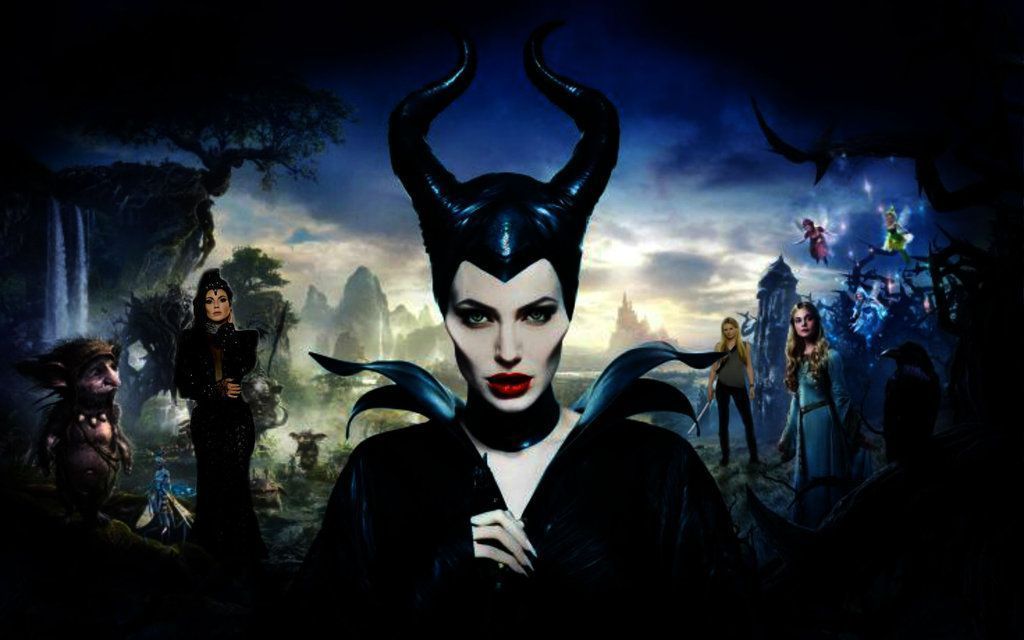 Maleficent wallpaper manip by xLexieRusso2 on DeviantArt