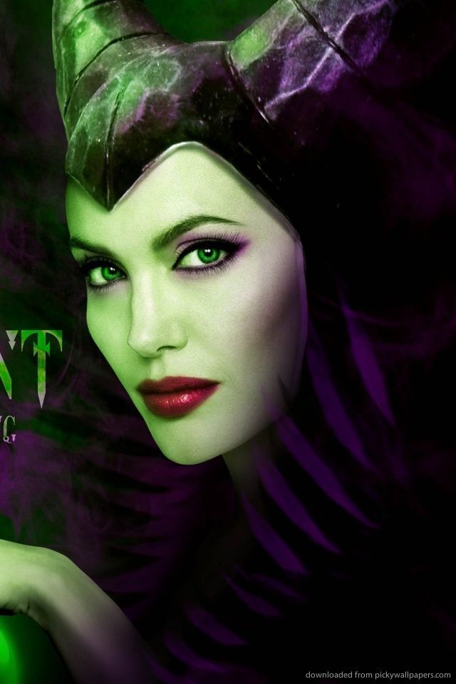 Download Maleficent Evil Has A Beginning Wallpaper For iPhone 4