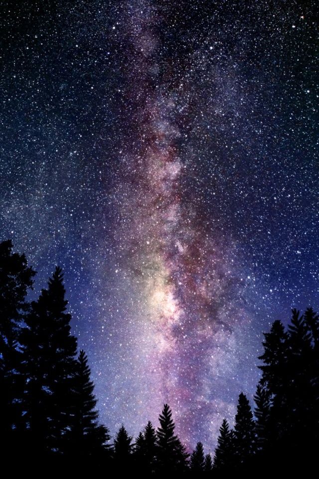 The Milky Way Galaxy Mobile Wallpaper - Mobiles Wall