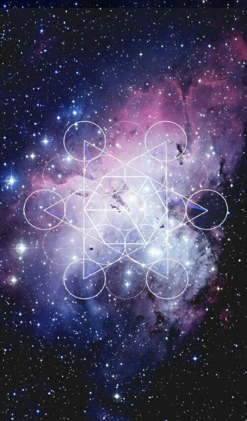 Galaxy Art | Sacred Geometry Wallpaper | Android | Geometry in my ...