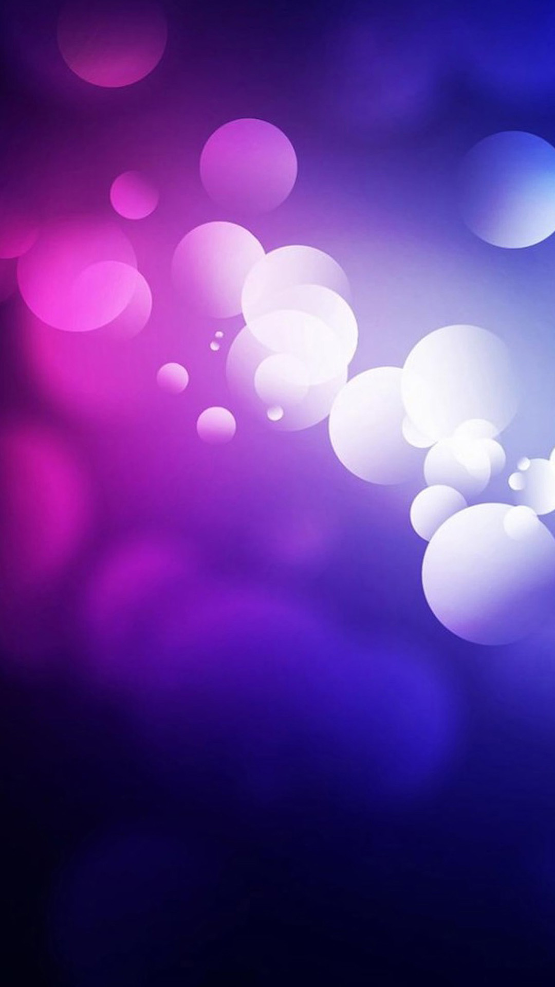 Galaxy S5 Purple Abstract Bubbles Android Wallpaper free download
