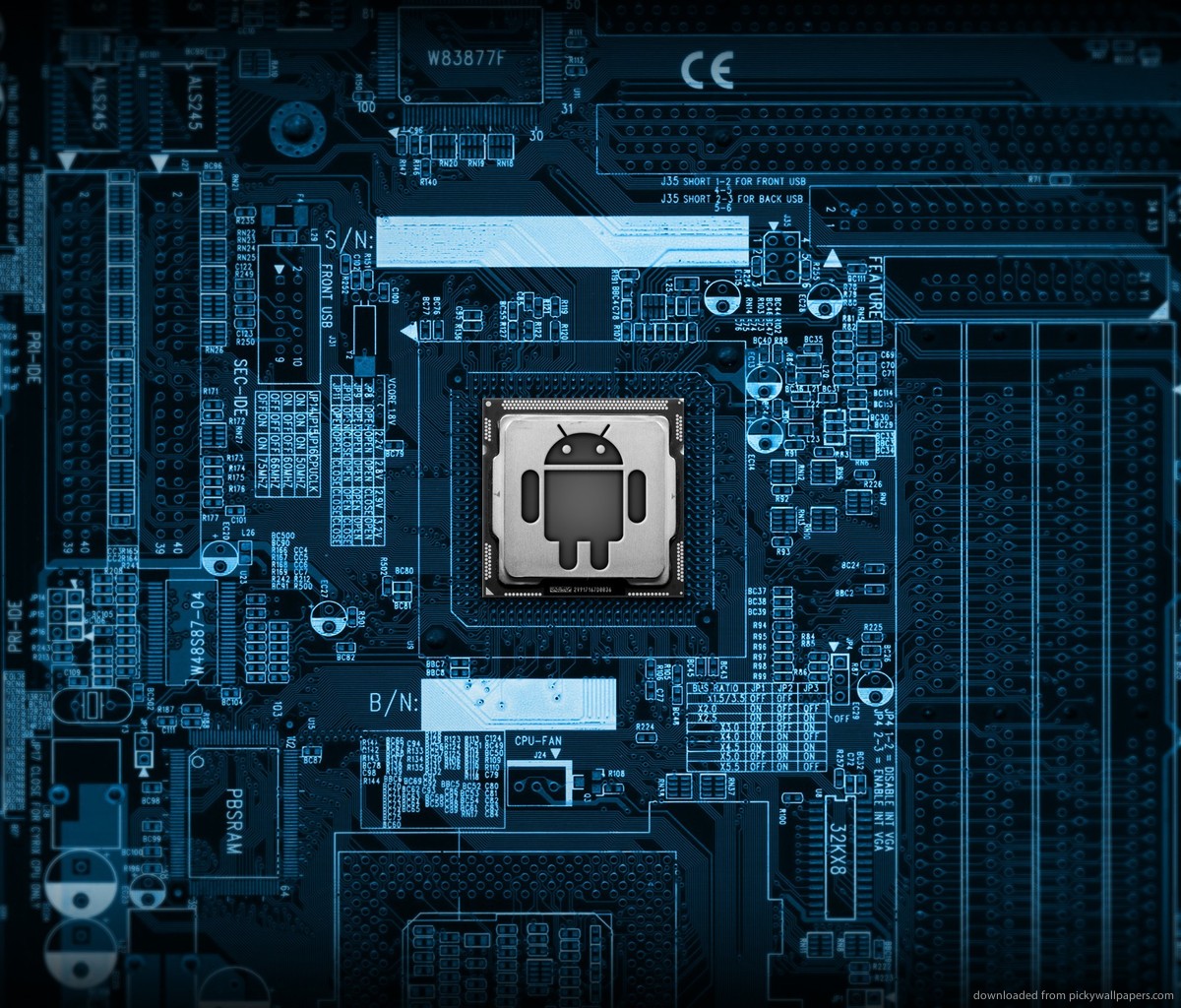 Download Android Chip Wallpaper For Samsung Galaxy Tab