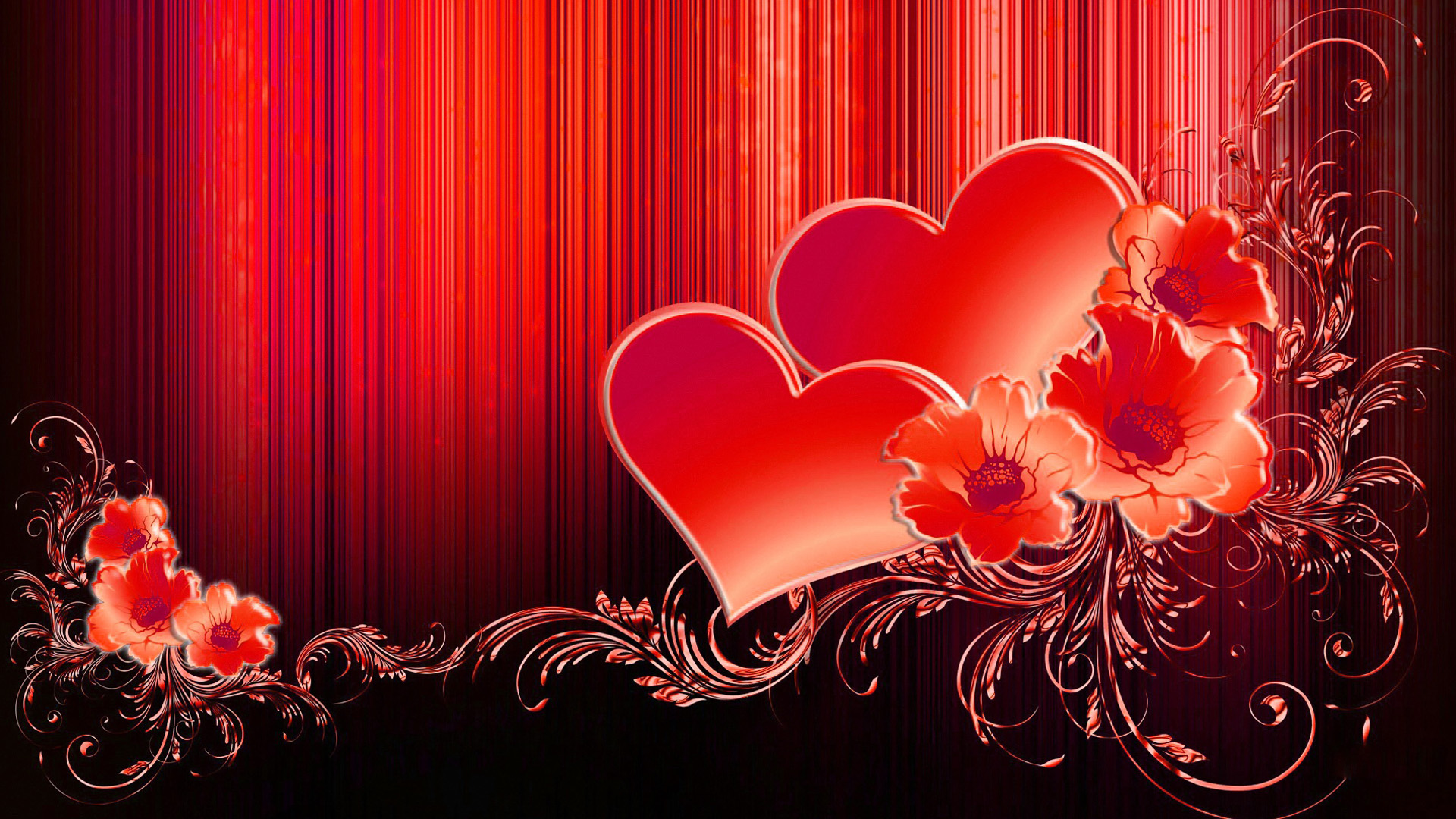 Valentine heart wallpaper 05, HD Desktop Wallpapers