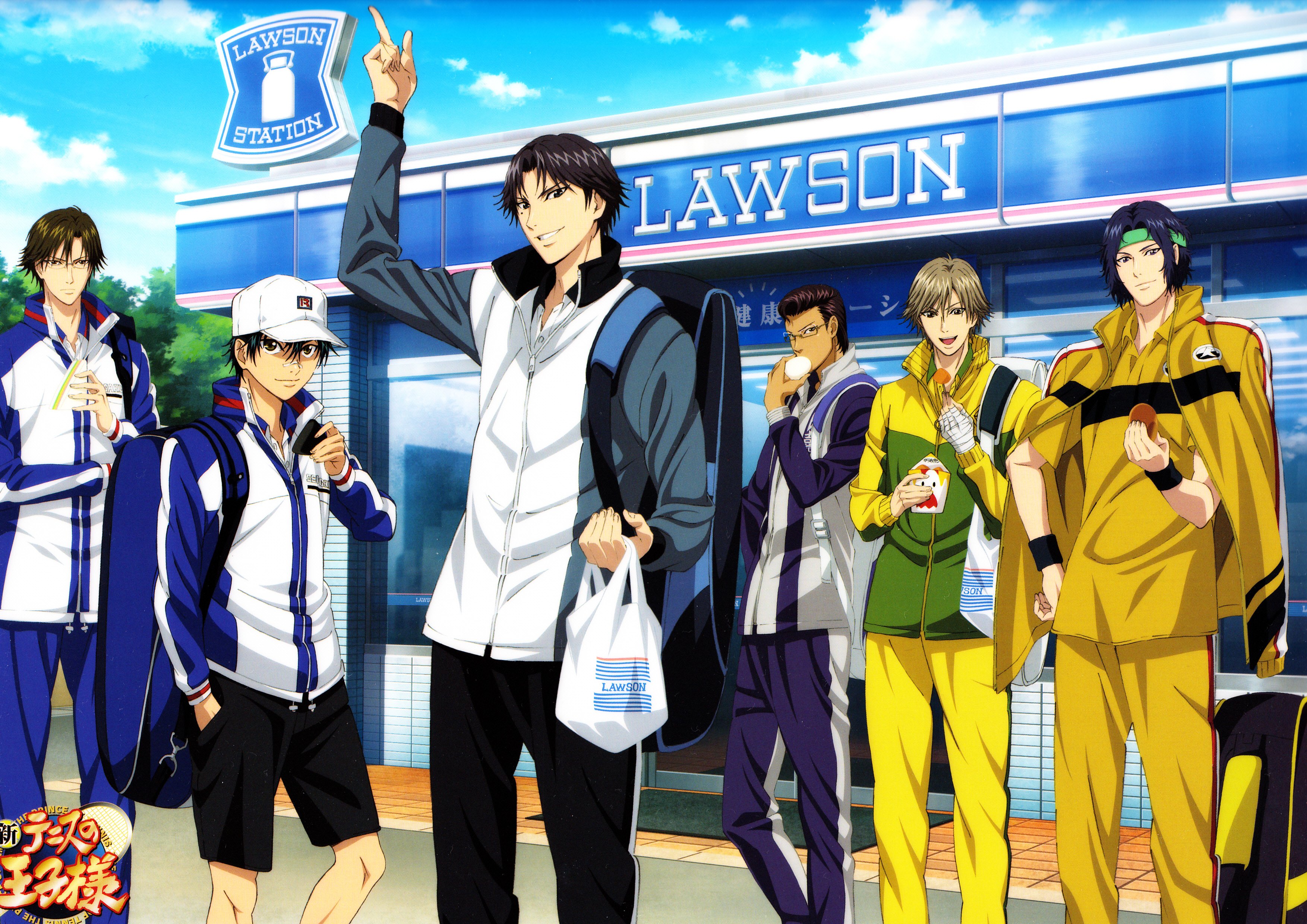 Anime guys group Prince of Tennis Series Ryoma Echizen Character ...