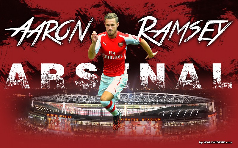 Aaron Ramsey 2015 Arsenal FC Football Wallpaper free desktop ...