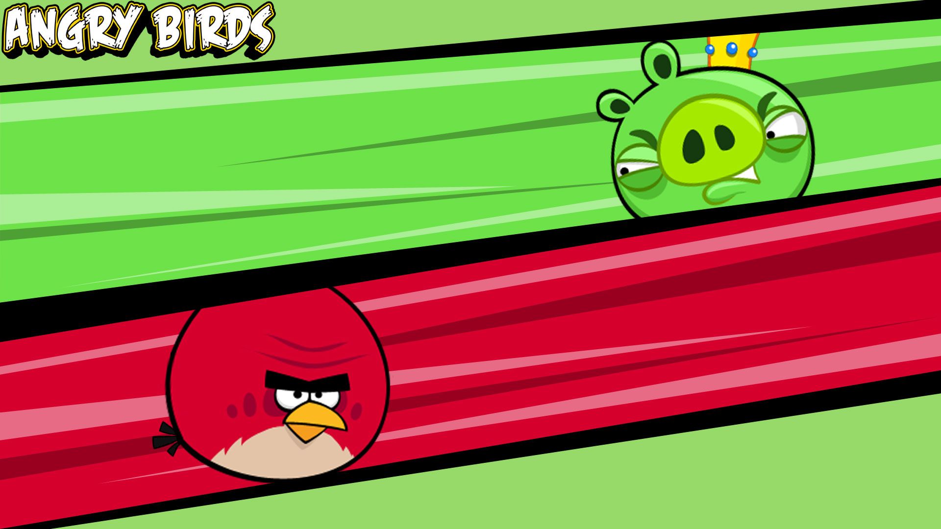 Big Brother Bird VS King Pig - Angry Birds Wallpaper (32079739 ...