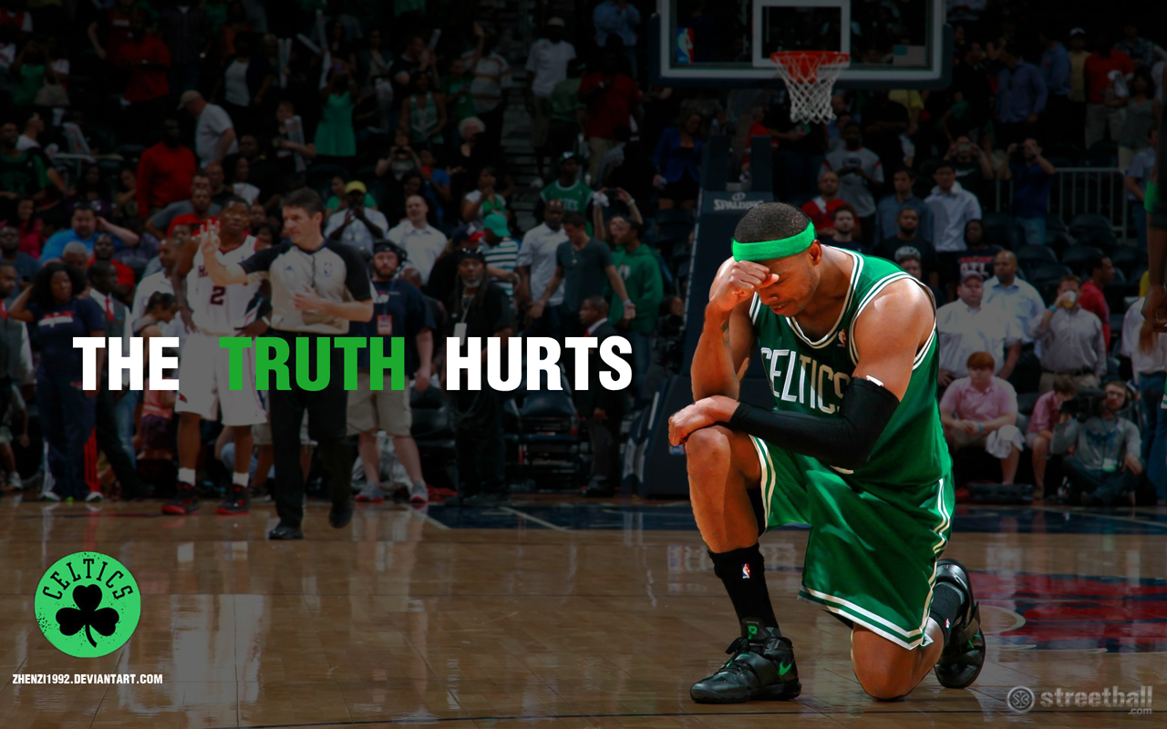 Paul Pierce The Truth Hurts Celtics HD Wallpaper - Streetball