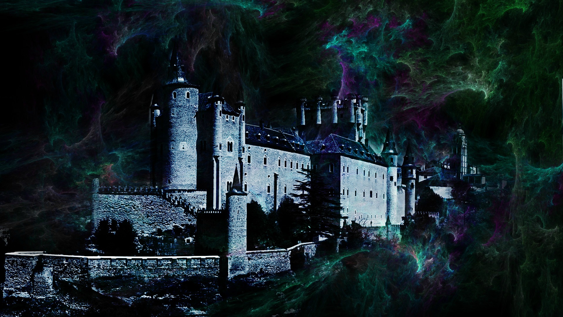 Castle underground Wallpaper Background 28204