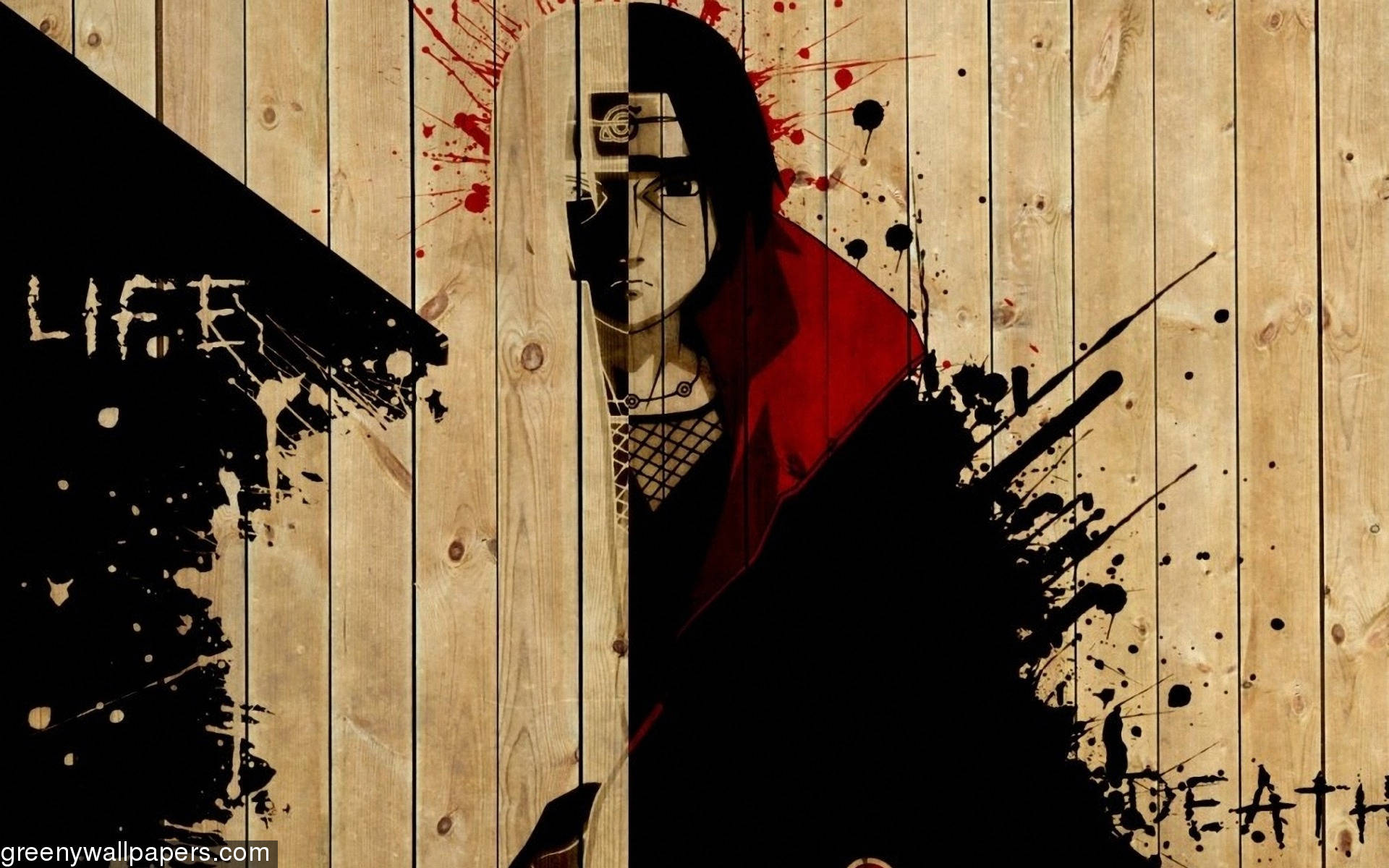 Download Sasuke Itachi Free 1920x1200 Wallpaper