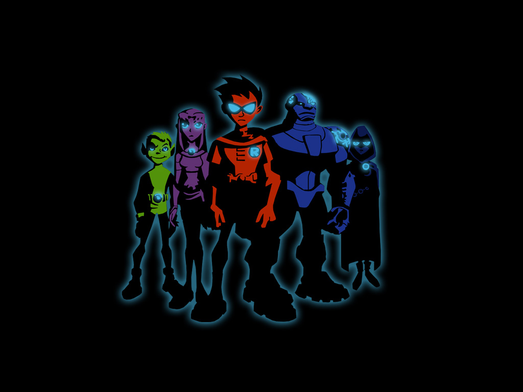 Teen Titans Wall by turnpaper on DeviantArt