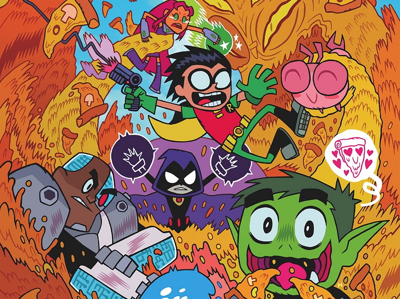 1 Teen Titans Go HD Wallpapers Backgrounds - Wallpaper Abyss