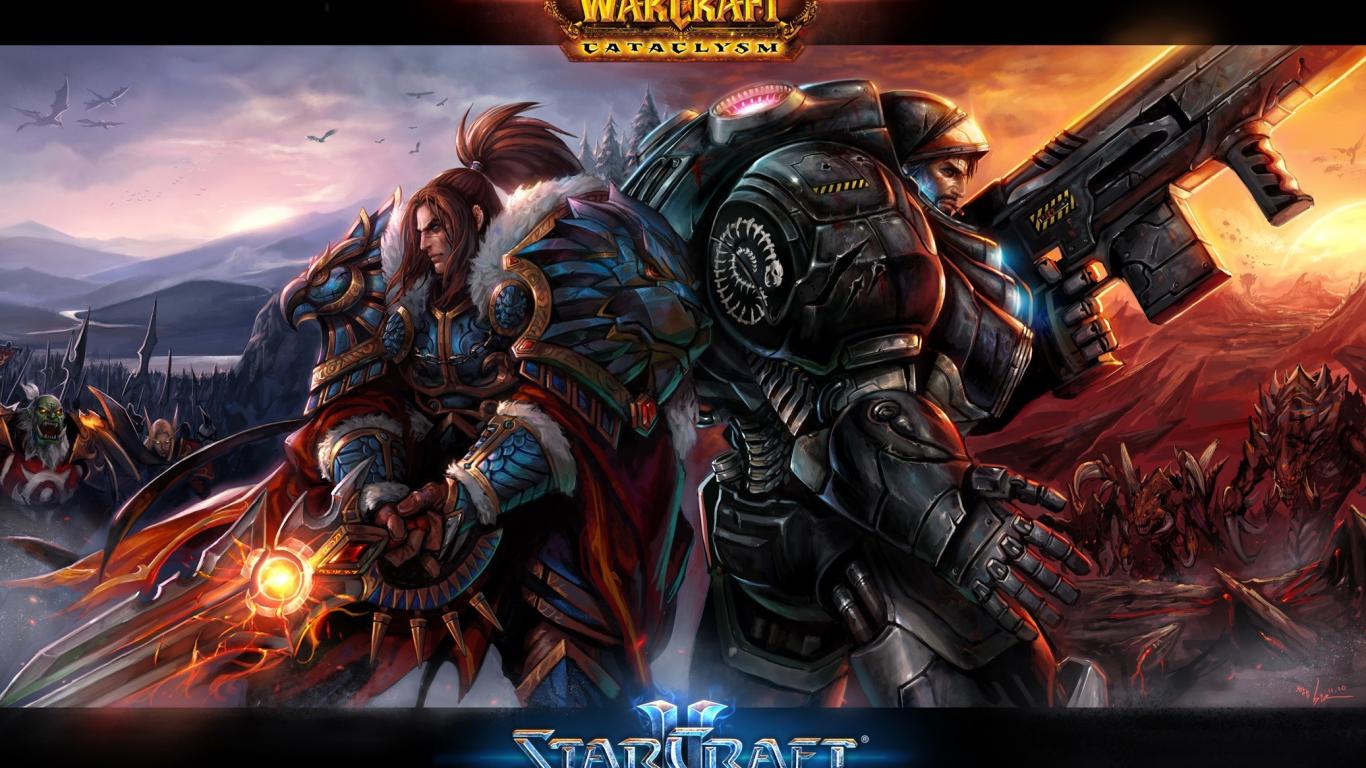Wallpapers World Of Warcraft Warior Starcraft Paratrooper A