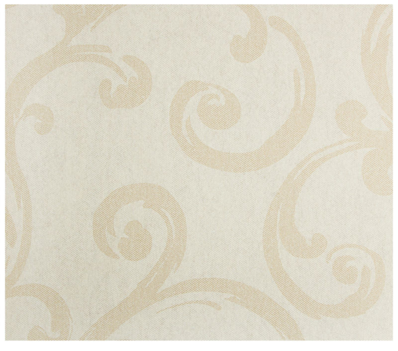 Elegant Scroll Design Linen Background High end Non woven