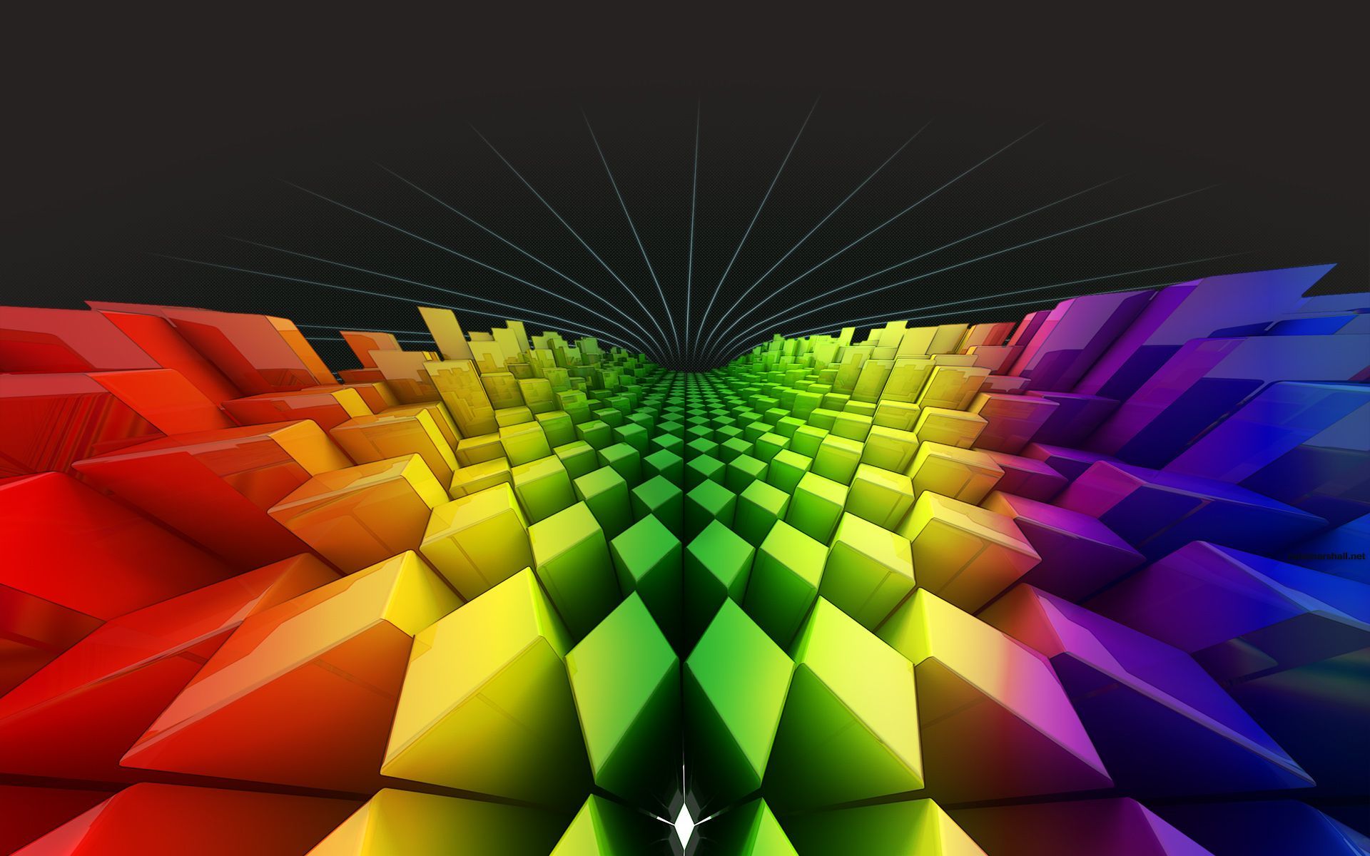 Colorful Wallpaper 3D STAY015 | staywallpaper