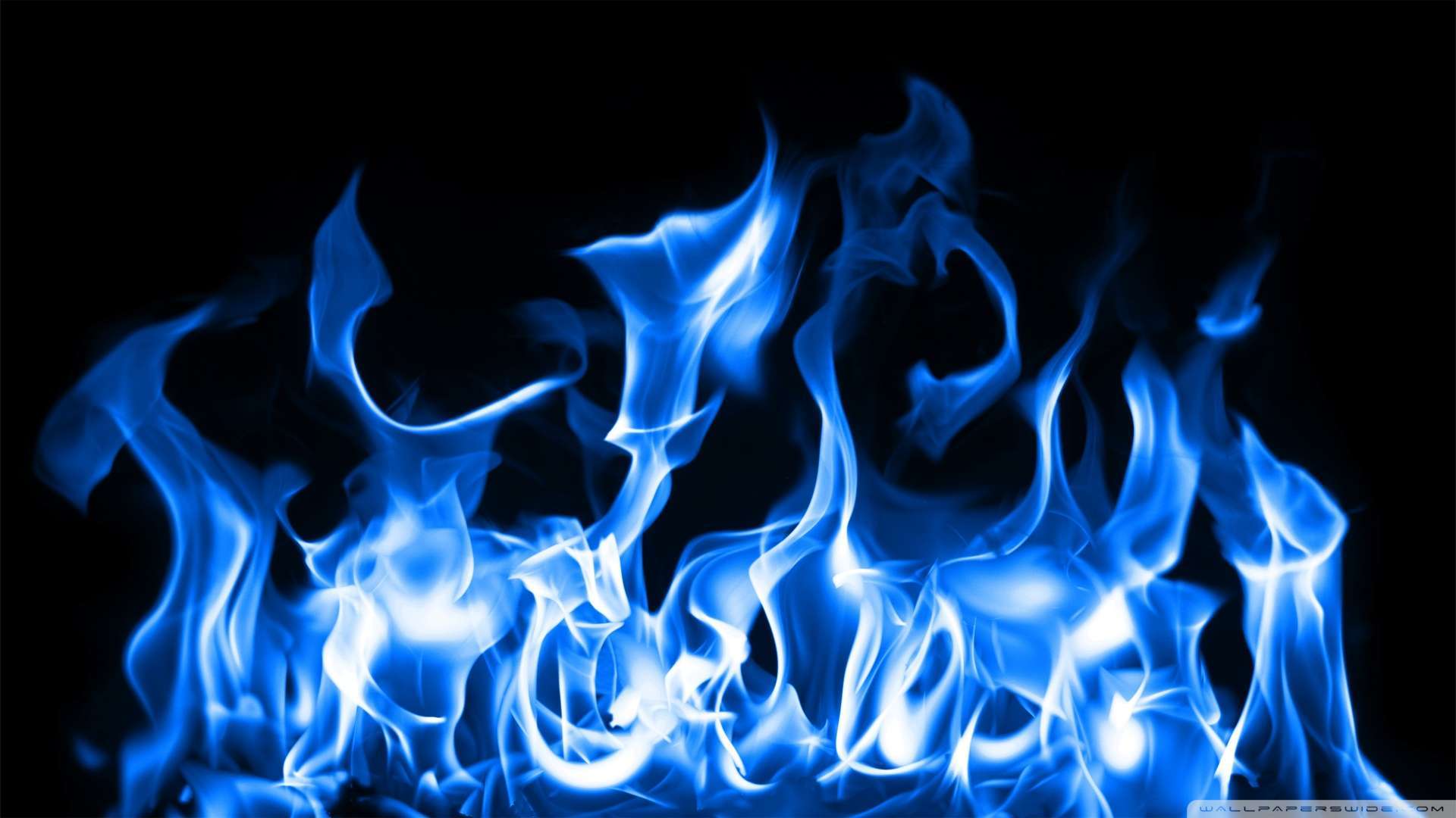 Gallery for - blue flame hd wallpapers