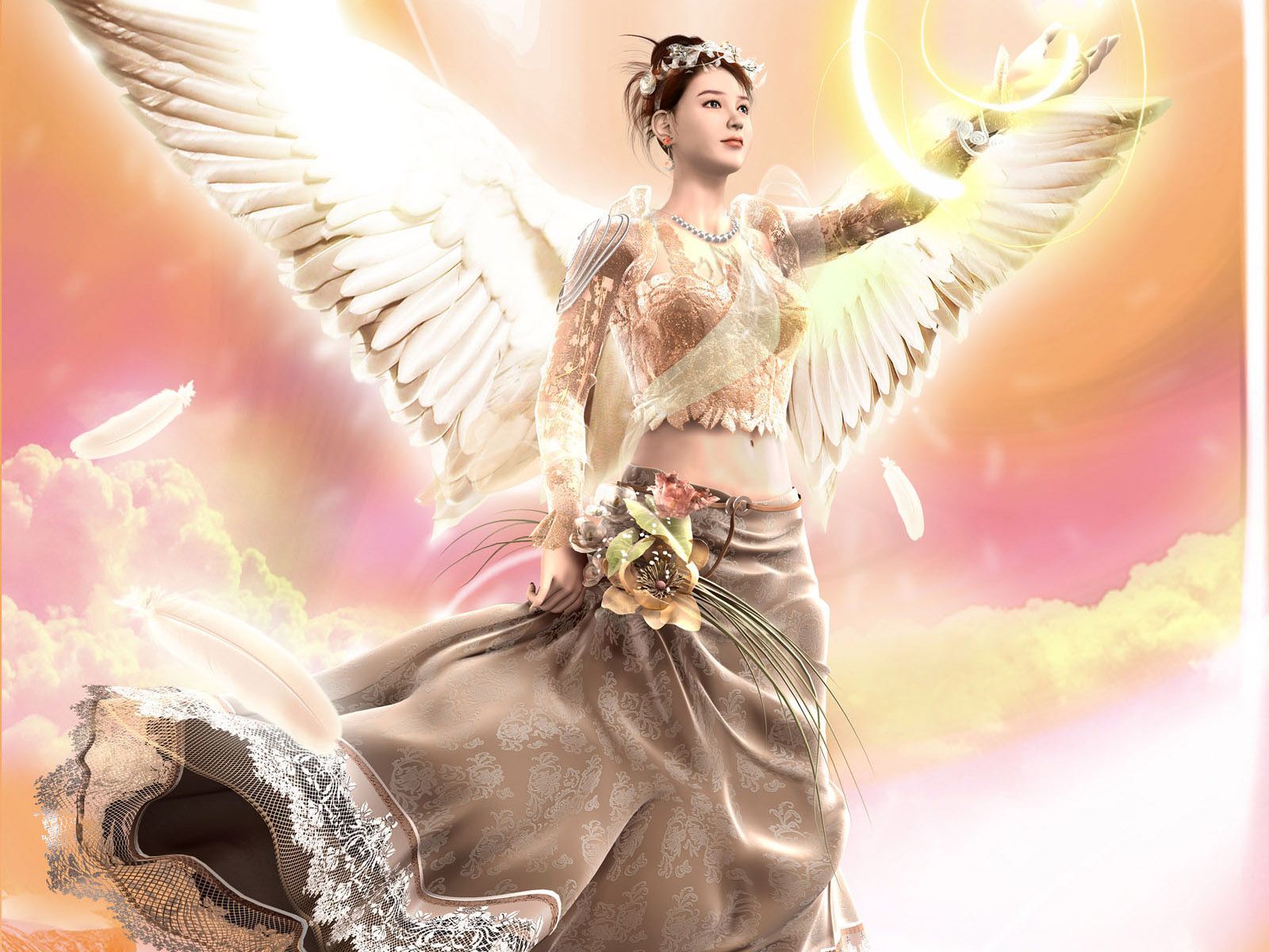 Cute Angel Wallpapers  Wallpaper Cave