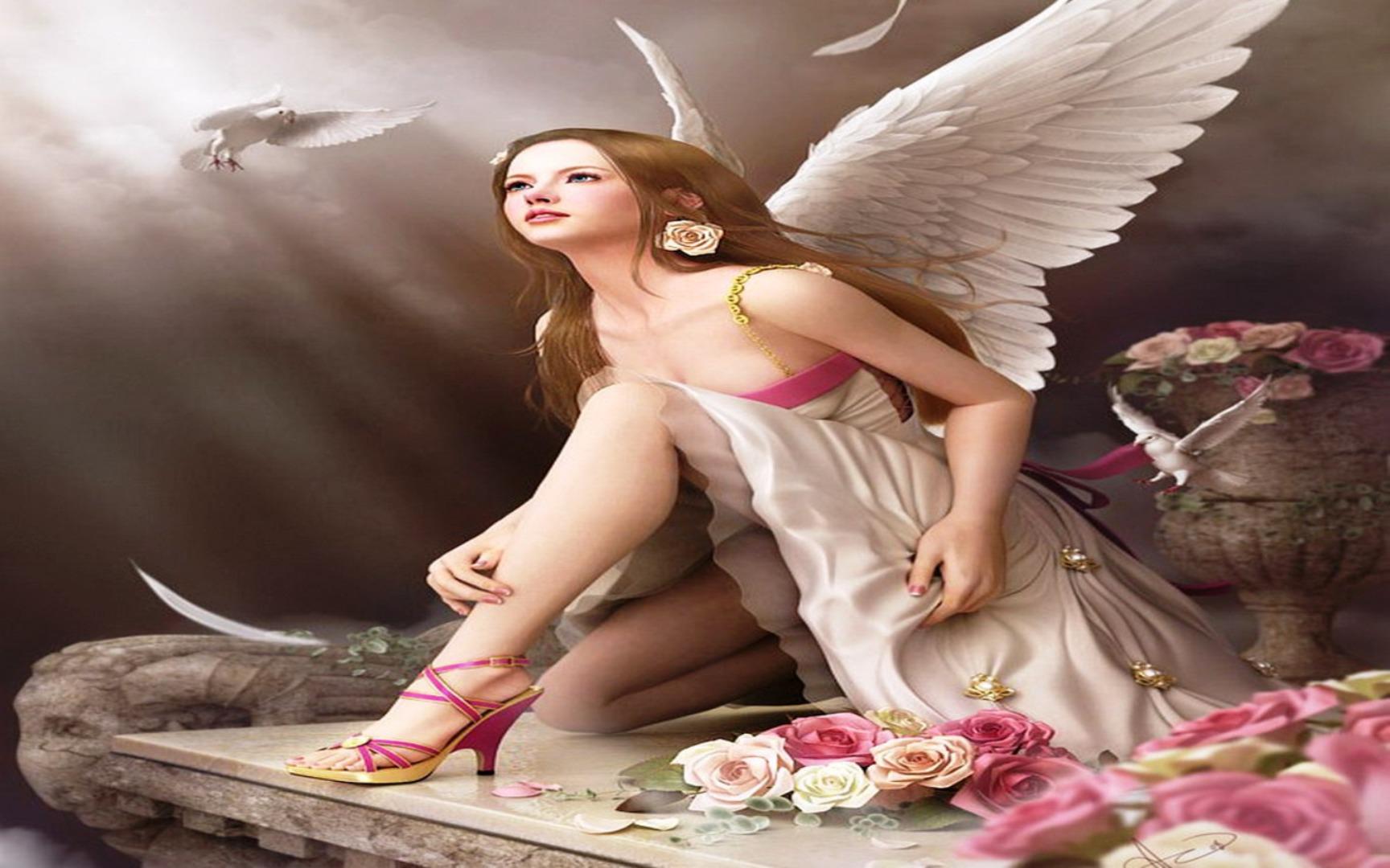 BEAUTIFUL ANGEL WALLPAPER - (#121245) - HD Wallpapers ...