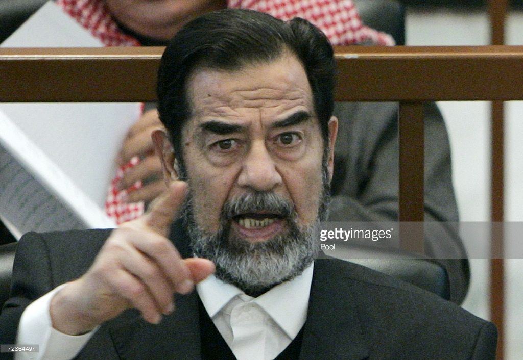 Second Trial Of Saddam Hussein Continues Getty Images